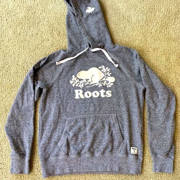 Roots Canada Hoodie Grey - Women’s M - Picture 1 of 5